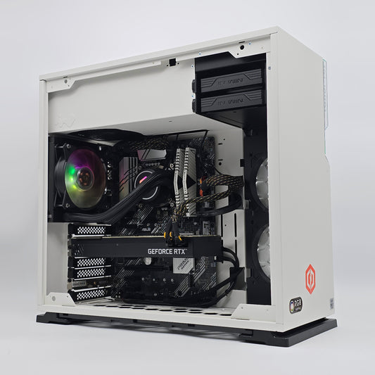 RTX 2080 Super, Intel i7-10700K, 3TB, 16GB DDR4, Custom White Gaming PC