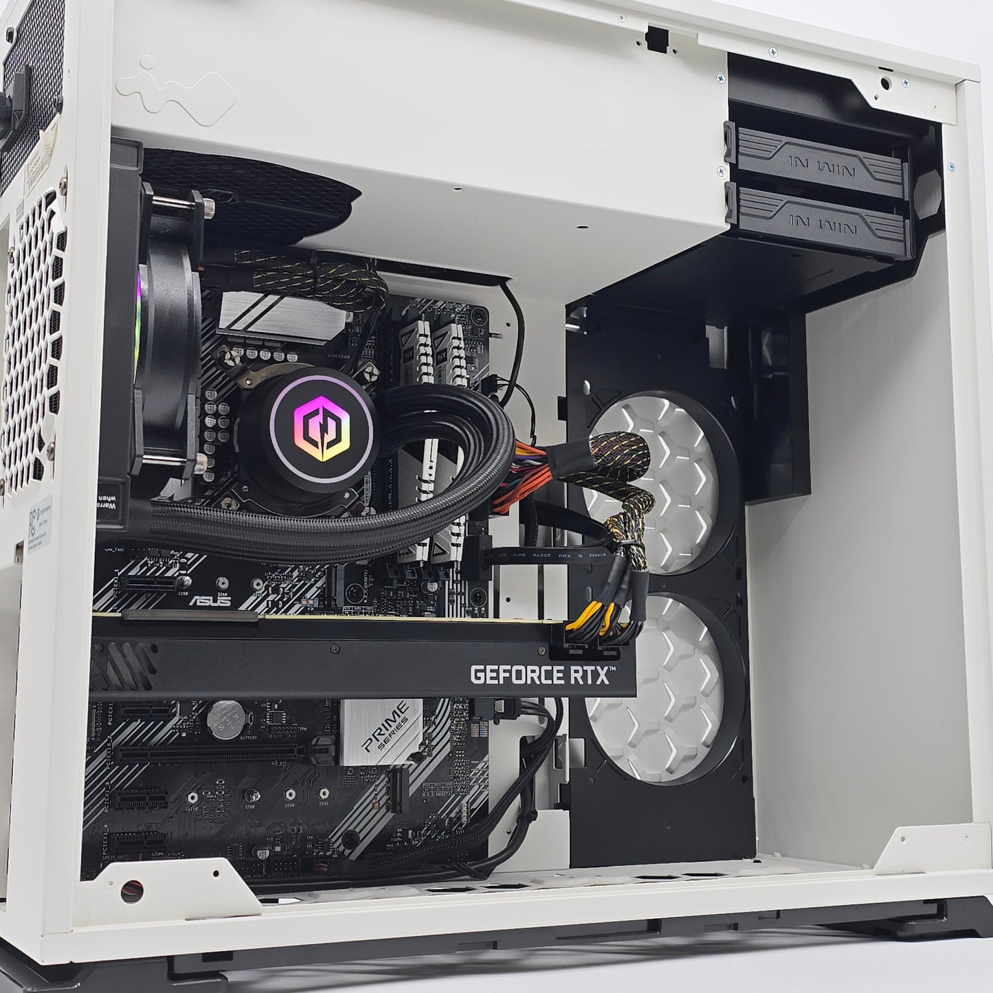 RTX 2080 Super, Intel i7-10700K, 3TB, 16GB DDR4, Custom White Gaming PC