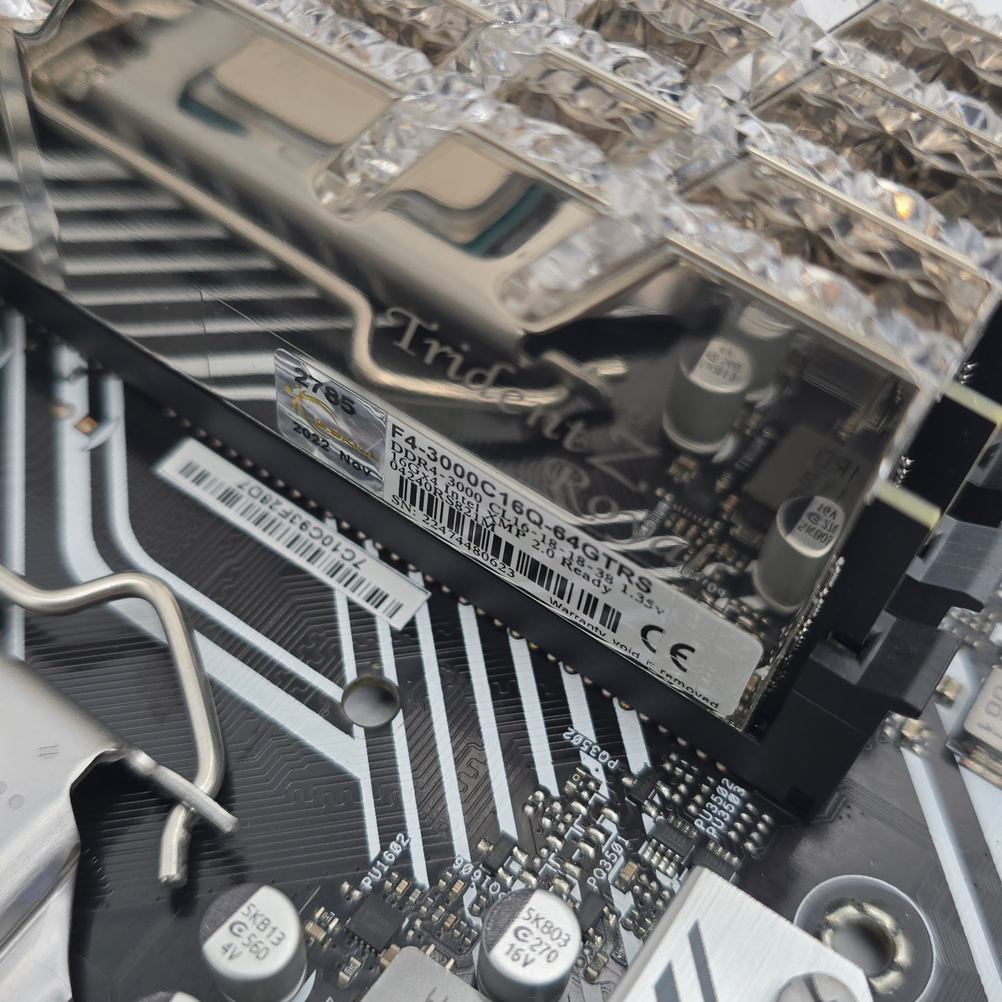 Intel i9-11900K, ASUS PRIME Z590-P, 64GB TridentZ Royal RGB DDR4 RAM COMBO