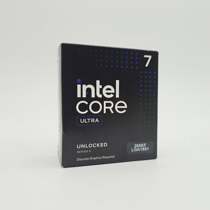 Intel Core Ultra 7 265KF, Socket LGA 1851, Gaming Desktop Processor CPU