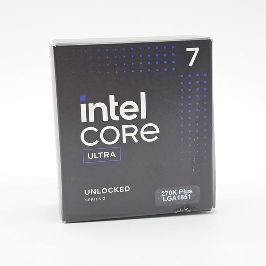 Intel Core Ultra 7 270K Plus, LGA1851 Desktop Gaming Processor CPU