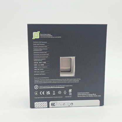 Intel Core Ultra 9-285K, Socket LGA 1851, Gaming Desktop Processor CPU