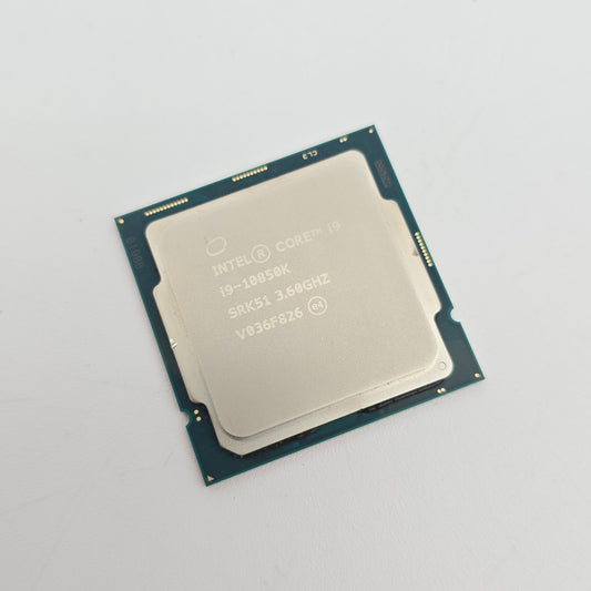 Computer processor on a light gray background