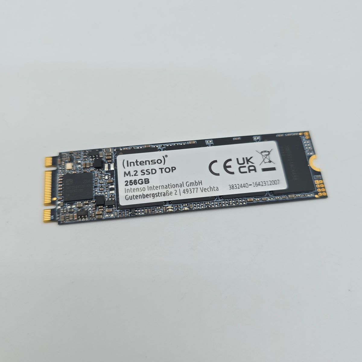 Intenso Top 256GB M.2 NVMe SSD, Internal Gaming Solid State Drive Storage