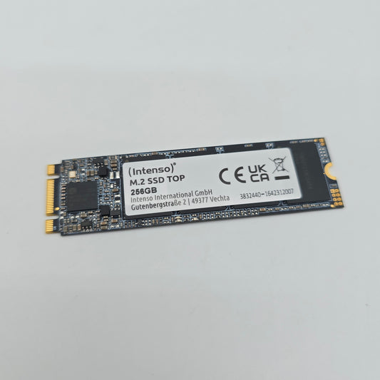 Intenso Top 256GB M.2 NVMe SSD, Internal Gaming Solid State Drive Storage