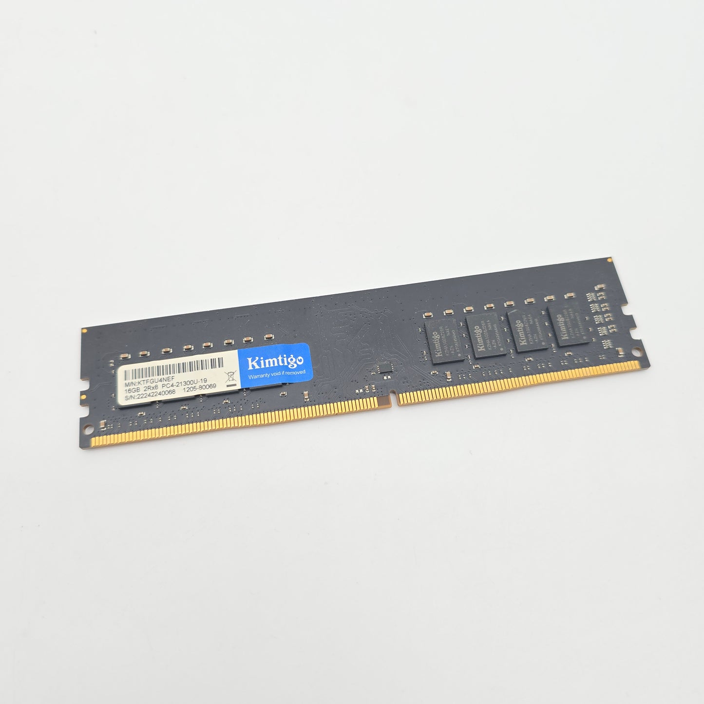 Kimtigo 16GB DDR4, 2133MHz, DDR4 RAM Memory (1x16GB)