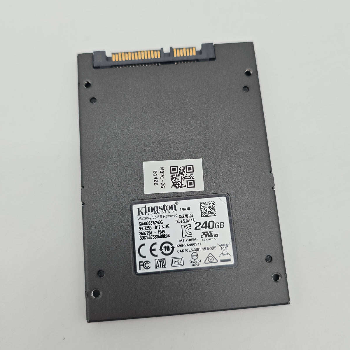 Kingston A400 240GB SATA 2.5" SSD, Internal Gaming Solid State Drive Storage