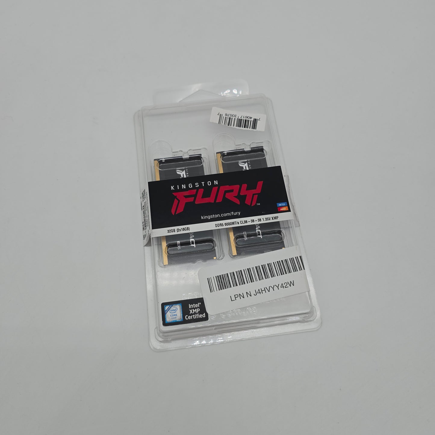 Kingston Fury 32GB DDR5, 6000MHz, CL38-38-38, SODIMM Laptop Gaming Memory RAM (2x16GB)