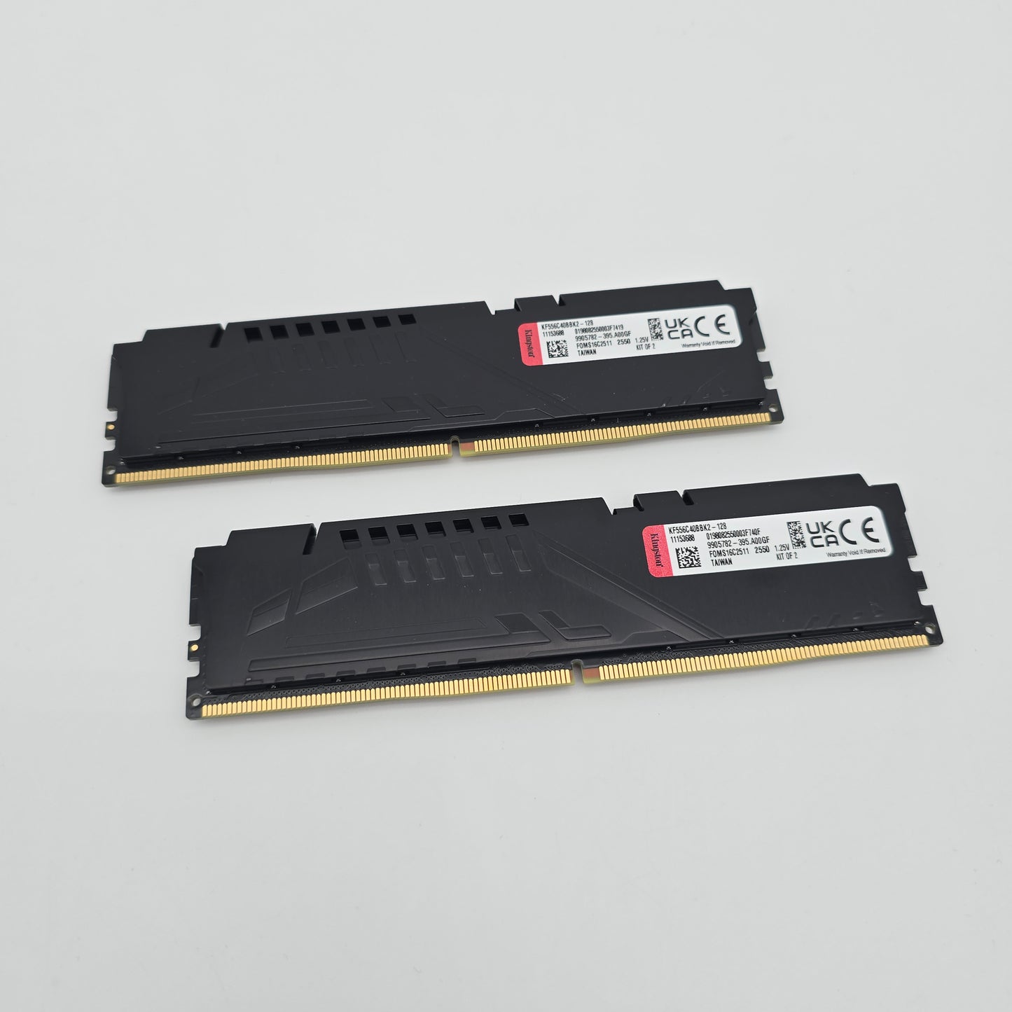 Kingston Fury Beast 128GB DDR5, 5600MHz, CL36, Desktop Gaming Memory RAM (2x64GB)