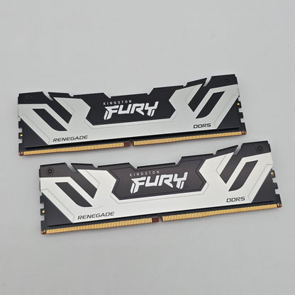 Kingston Fury Renegade 48GB DDR5, 8200MHz, CL40, Desktop Gaming Memory RAM (2x24GB)