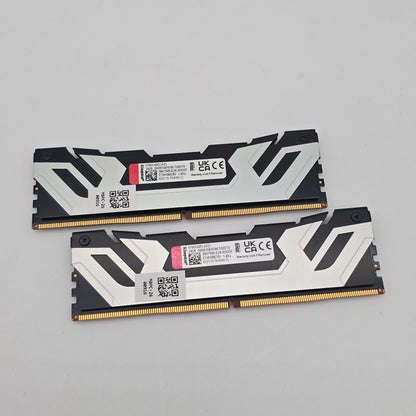 Kingston Fury Renegade 48GB DDR5, 8200MHz, CL40, Desktop Gaming Memory RAM (2x24GB)