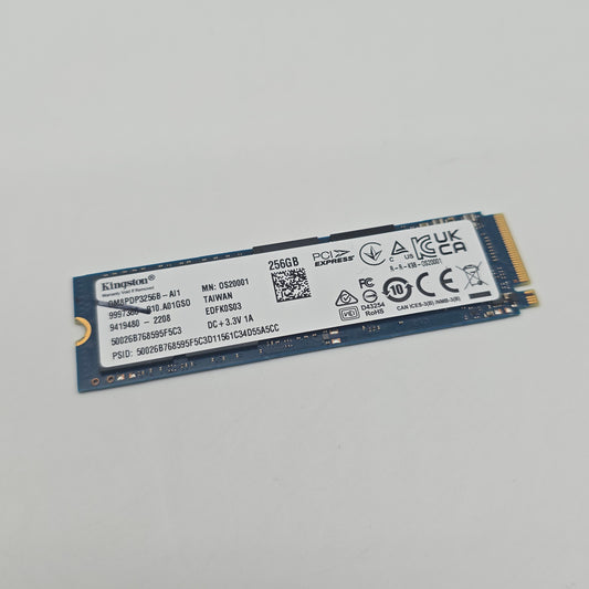 Kingston OM8PDP3256B 256GB, M.2 PCIe NVMe Solid State Drive SSD