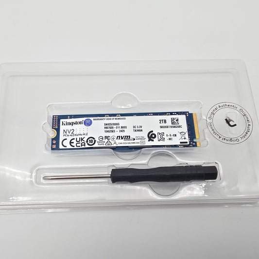Kingston NV2 2TB NVMe SSD Storage