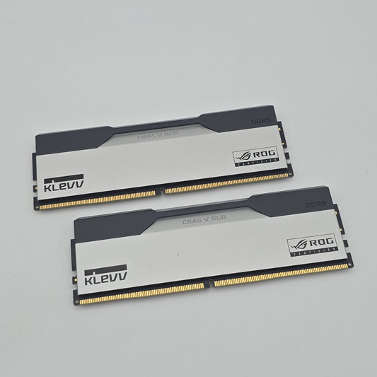 KLEVV CRAS V RGB ROG Edition 48GB DDR5, 7200MHz, CL34-44-44, Desktop Gaming Memory RAM (2x24GB)
