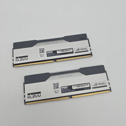 KLEVV CRAS V RGB ROG Edition 48GB DDR5, 7200MHz, CL34-44-44, Desktop Gaming Memory RAM (2x24GB)