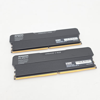 KLEVV Urbane V RGB 32GB DDR5, 6000MHz, CL28-36-36, Desktop Gaming Memory RAM (2x16GB)