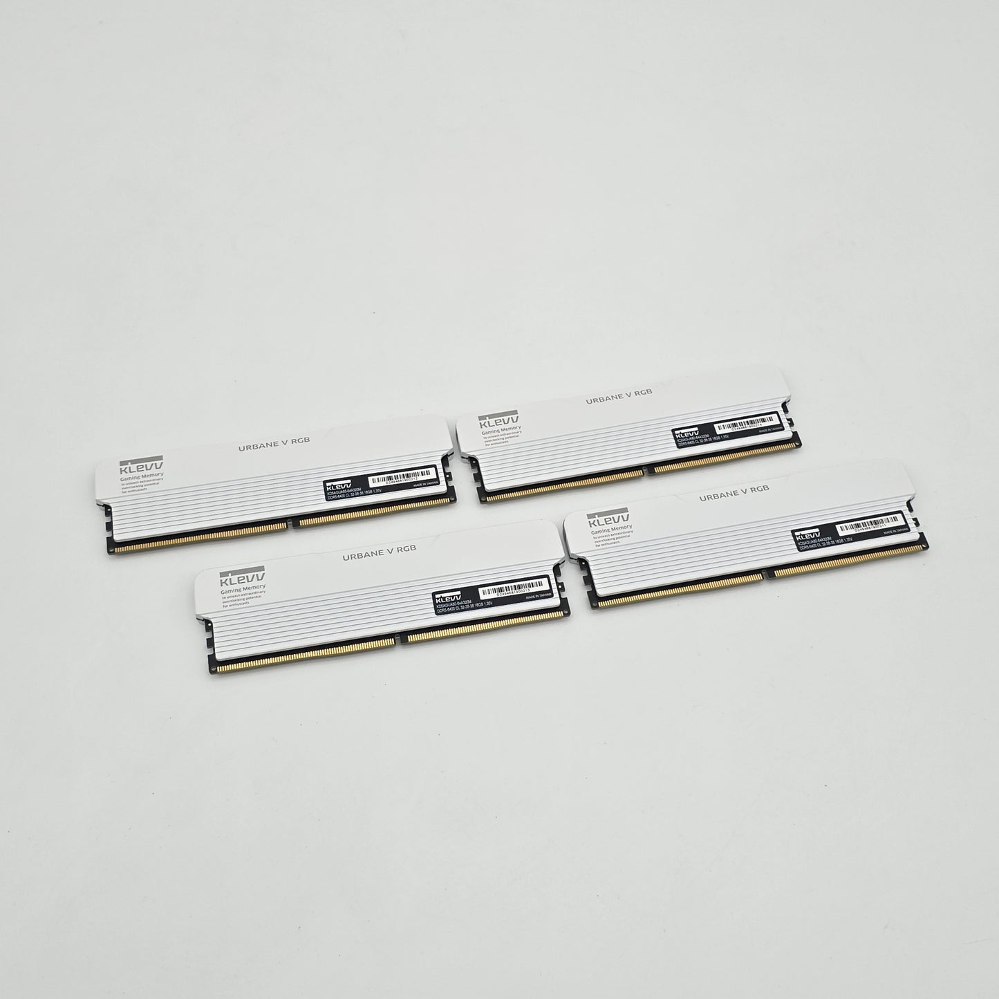 KLEVV Urbane V RGB 64GB DDR5, 6400MHz, CL32-38-38, Desktop Gaming Memory RAM (4x16GB)