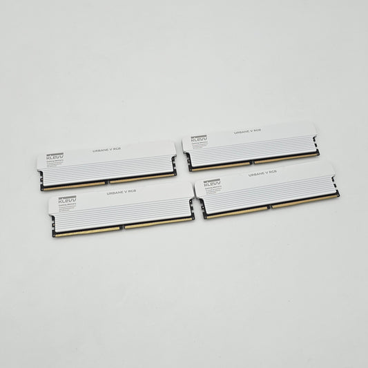 KLEVV Urbane V RGB 64GB DDR5, 6400MHz, CL32-38-38, Desktop Gaming Memory RAM (4x16GB)
