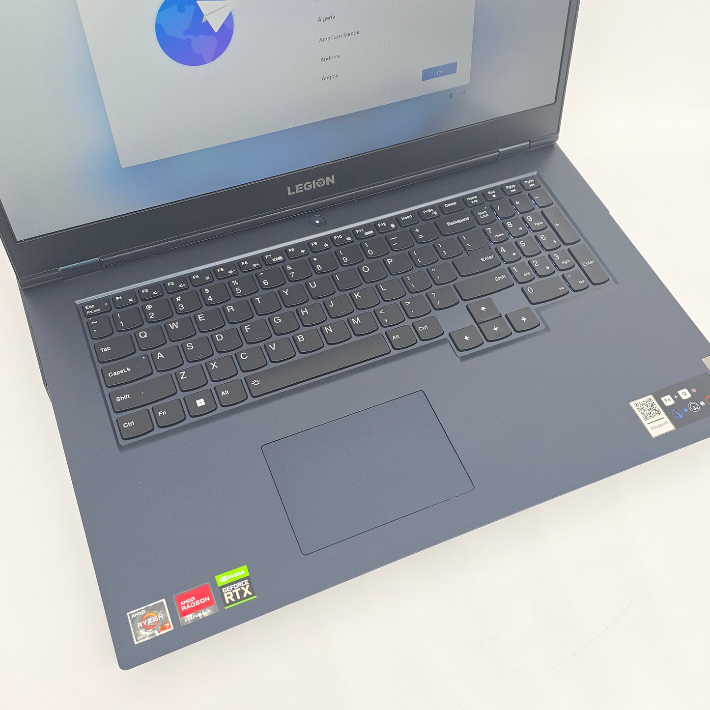 Lenovo Legion 5 Gaming Laptop, RTX 3050, Ryzen 7 5800H, 16GB DDR4, 144Hz Screen