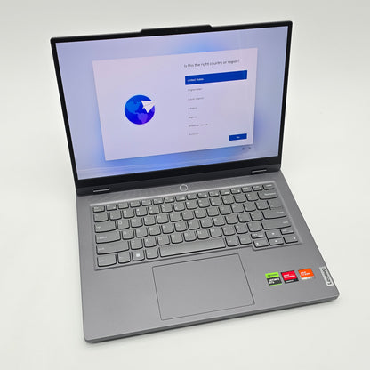 Lenovo Legion 5 Slim, RTX 4060, AMD Ryzen 7 7840HS, 32GB DDR5, 1TB NVMe, 14" QHD+ OLED 120Hz, Windows Gaming Laptop