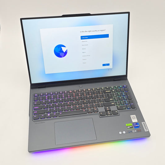 Lenovo Legion Pro 7i Gen 8, RTX 4080, Intel Core i9-13900HX, 32GB DDR5, 3TB NVMe, 16" WQXGA 240Hz, Windows Gaming Laptop