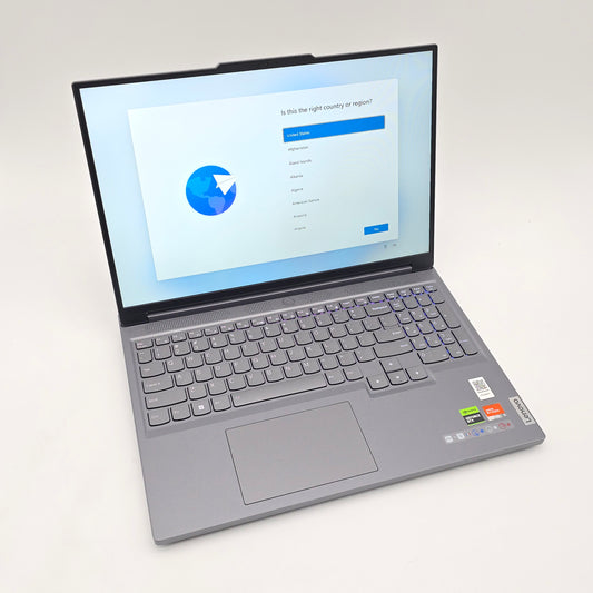 Lenovo Legion Slim 5 16APH8, RTX 4060, AMD Ryzen 5 7640HS, 32GB DDR5, 2.5TB NVMe, 16" WUXGA 144Hz, Windows Gaming Laptop