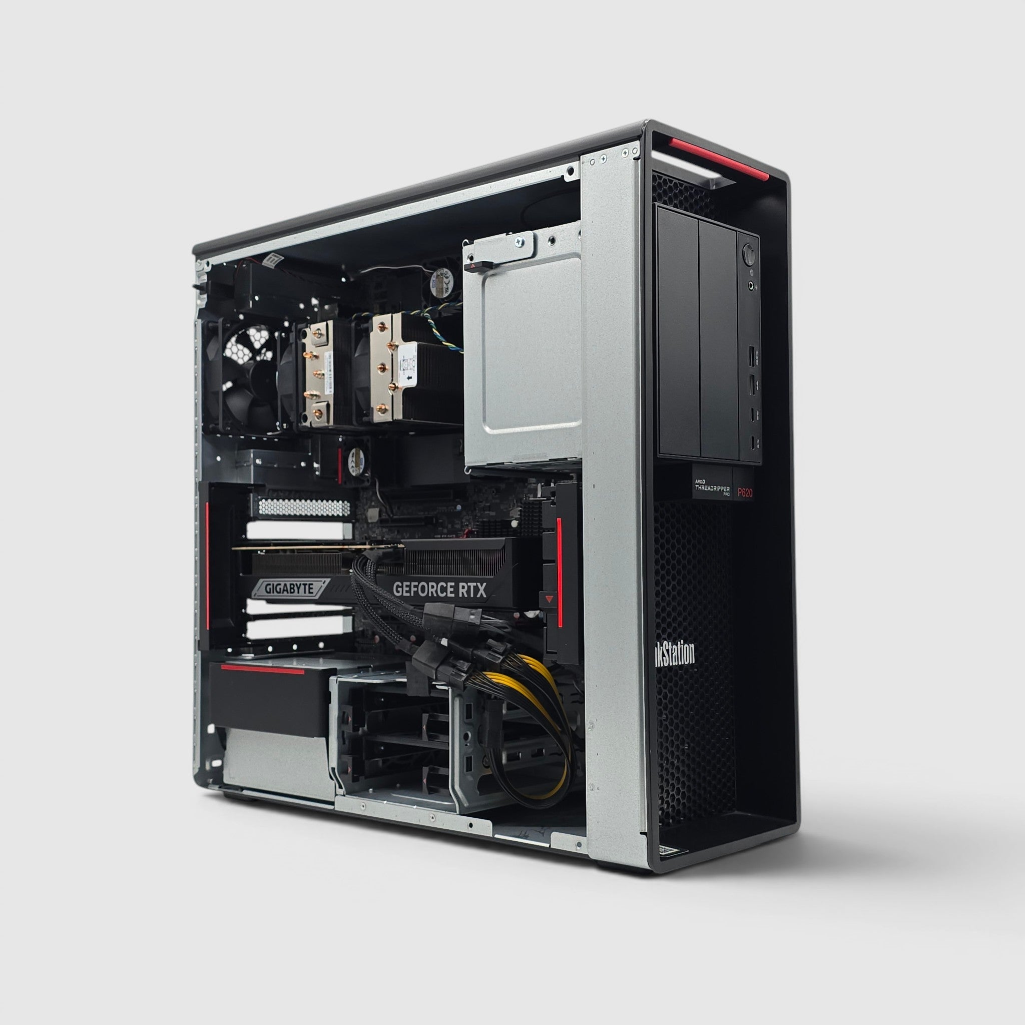 Lenovo ThinkStation P620, RTX 5080, Threadripper Pro 5945WX, 512GB DDR ...