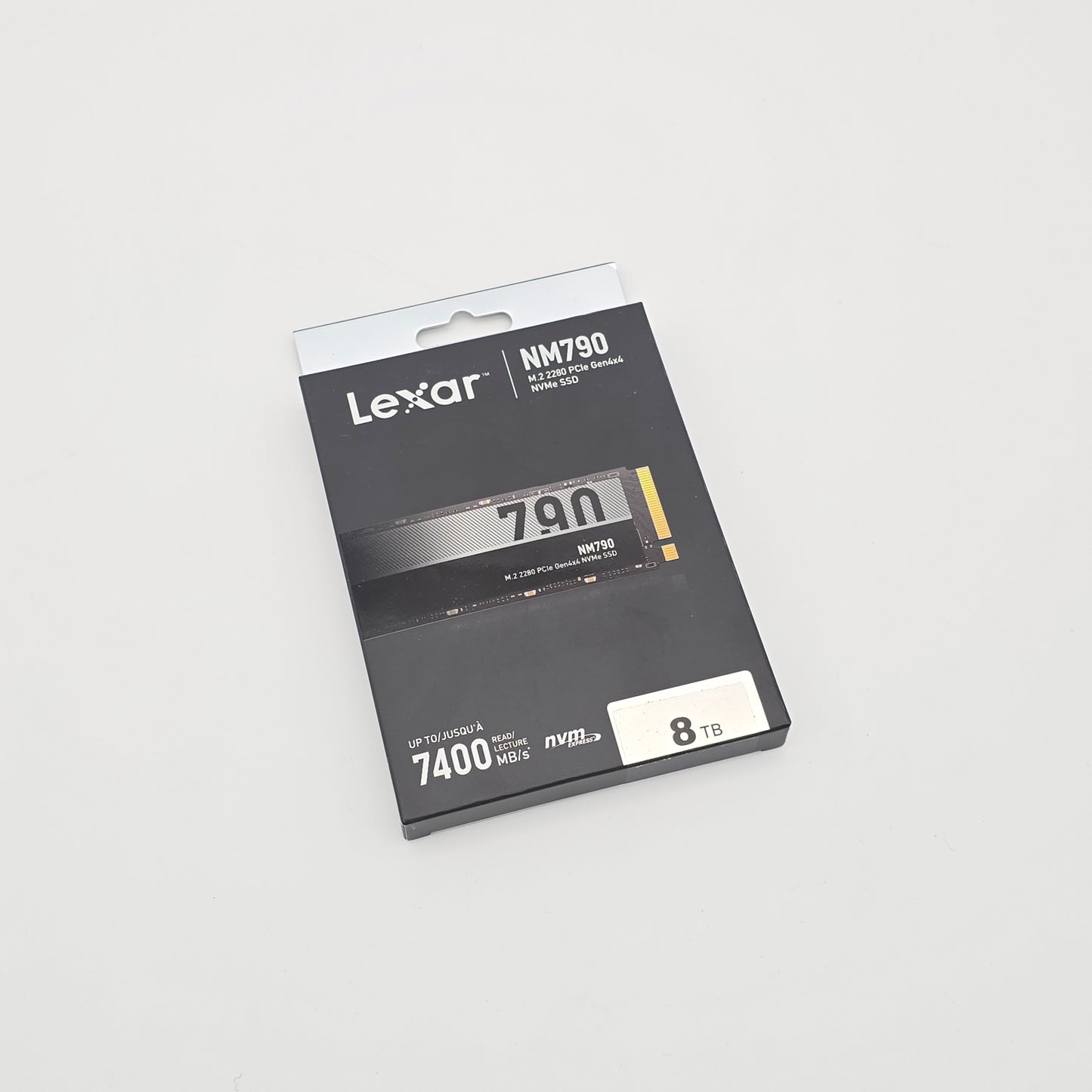 Lexar NM790 8TB NVMe SSD, PCIe Gen4 NVMe M.2 2280 Internal Solid State Drive, 7400MB/s