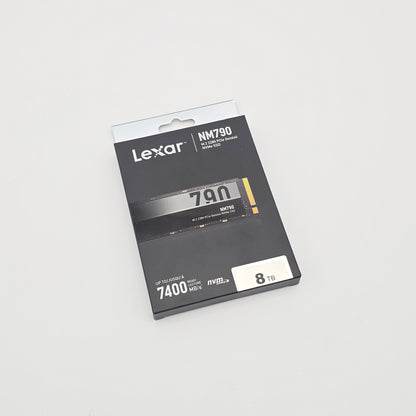 Lexar NM790 8TB NVMe SSD, PCIe Gen4 NVMe M.2 2280 Internal Solid State Drive, 7400MB/s