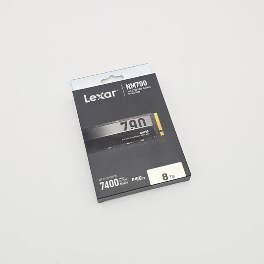 Lexar NM790 8TB NVMe SSD, PCIe Gen4 NVMe M.2 2280 Internal Solid State Drive, 7400MB/s