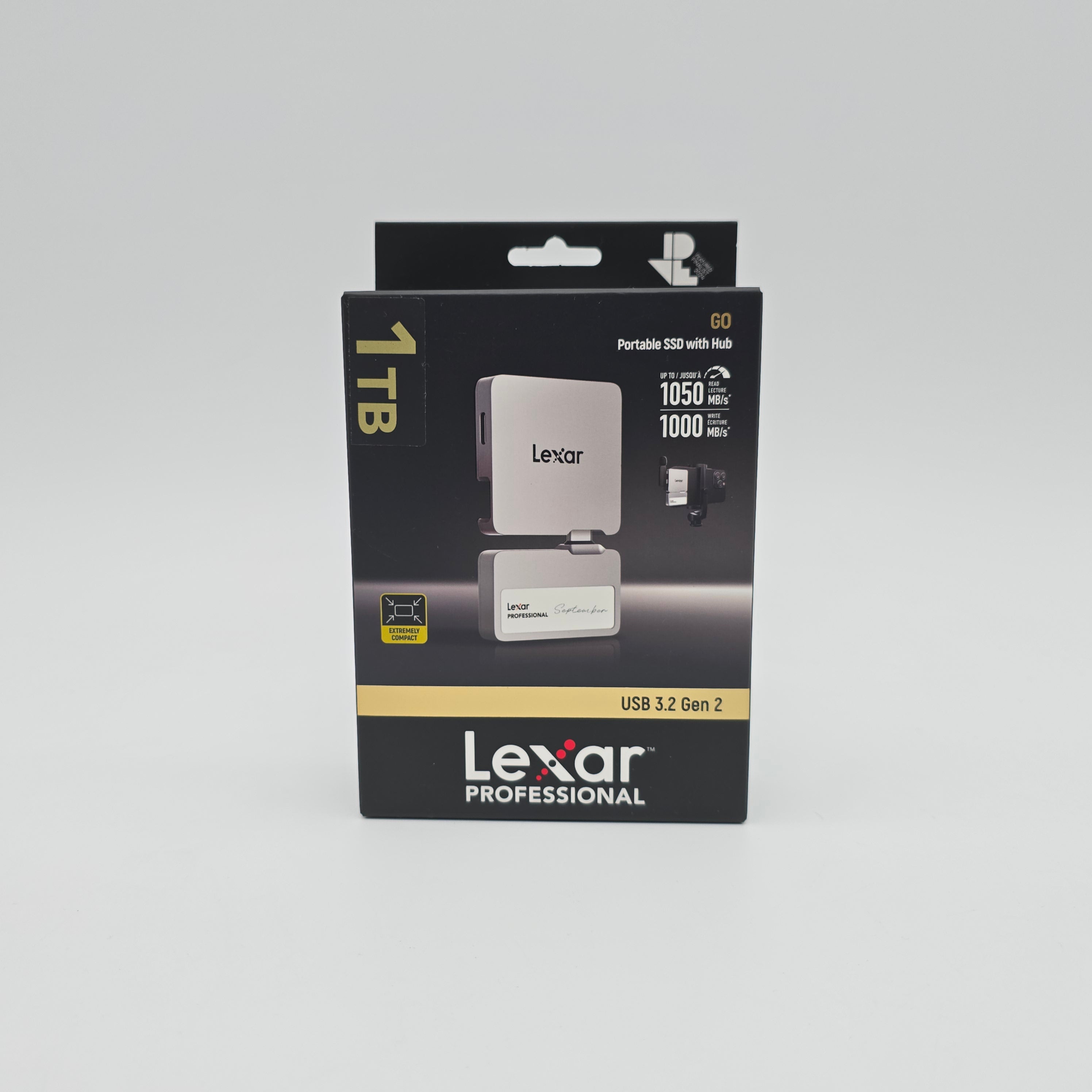 Lexar Professional Go 1TB Portable SSD with Hub, External Storage – MBPC
