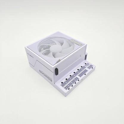 Lian Li Edge 1200W Fully Modular White PSU Power Supply, 80+ Gold, ATX 3.1 & PCIE 5.1 Compliant