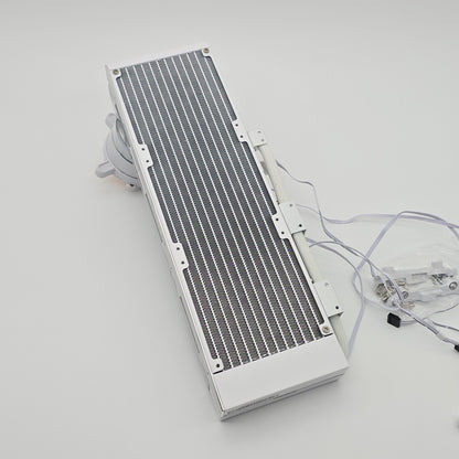 Lian Li Hydroshift II-C 360 White AIO Liquid Cooler with LCD Screen + 3 Lian Li TL Wireless Fans