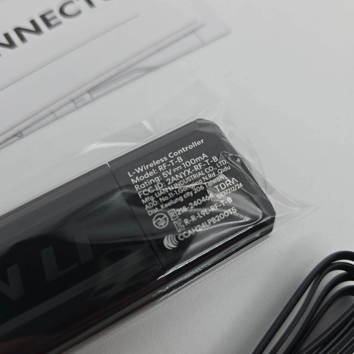 L Connection Lian Li L-Connect RF Wireless Controller for SL, TL Wireless Fan, Stri ...