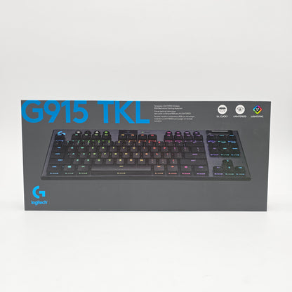 Logitech G915 TKL Lightspeed Wireless RGB Desktop Gaming Keyboard