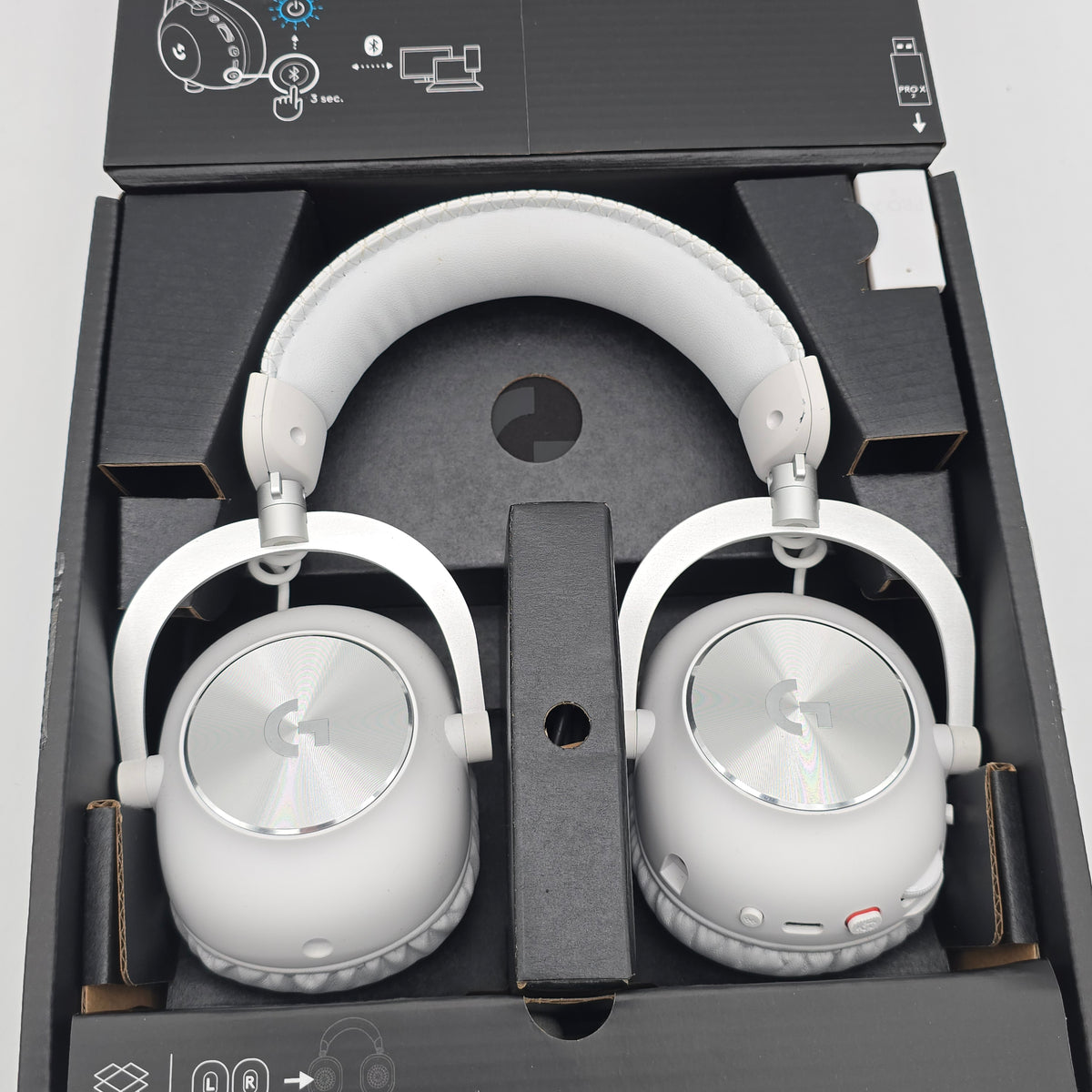Logitech Pro X 2 Lightspeed White, Wireless Gaming Headset