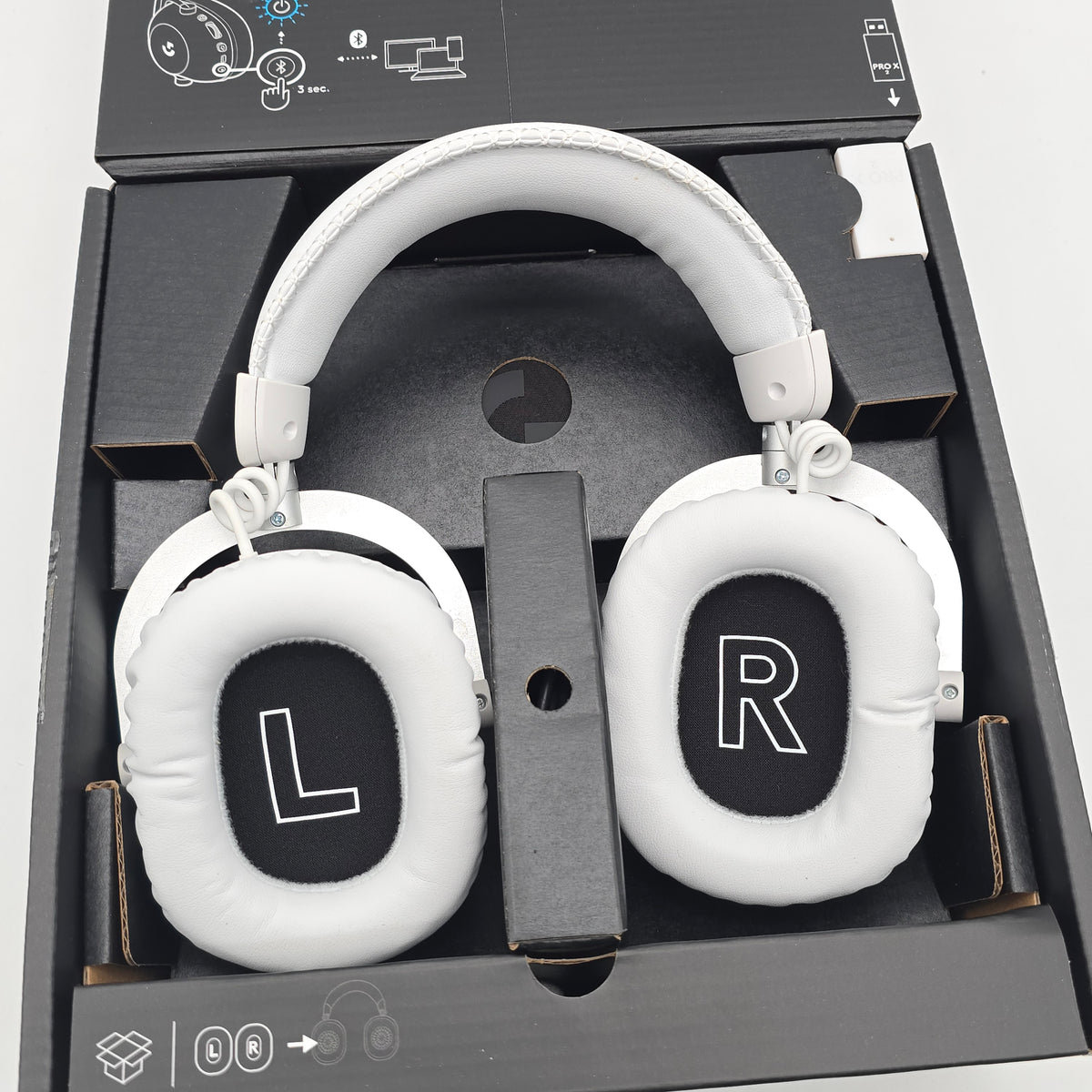 Logitech Pro X 2 Lightspeed White, Wireless Gaming Headset