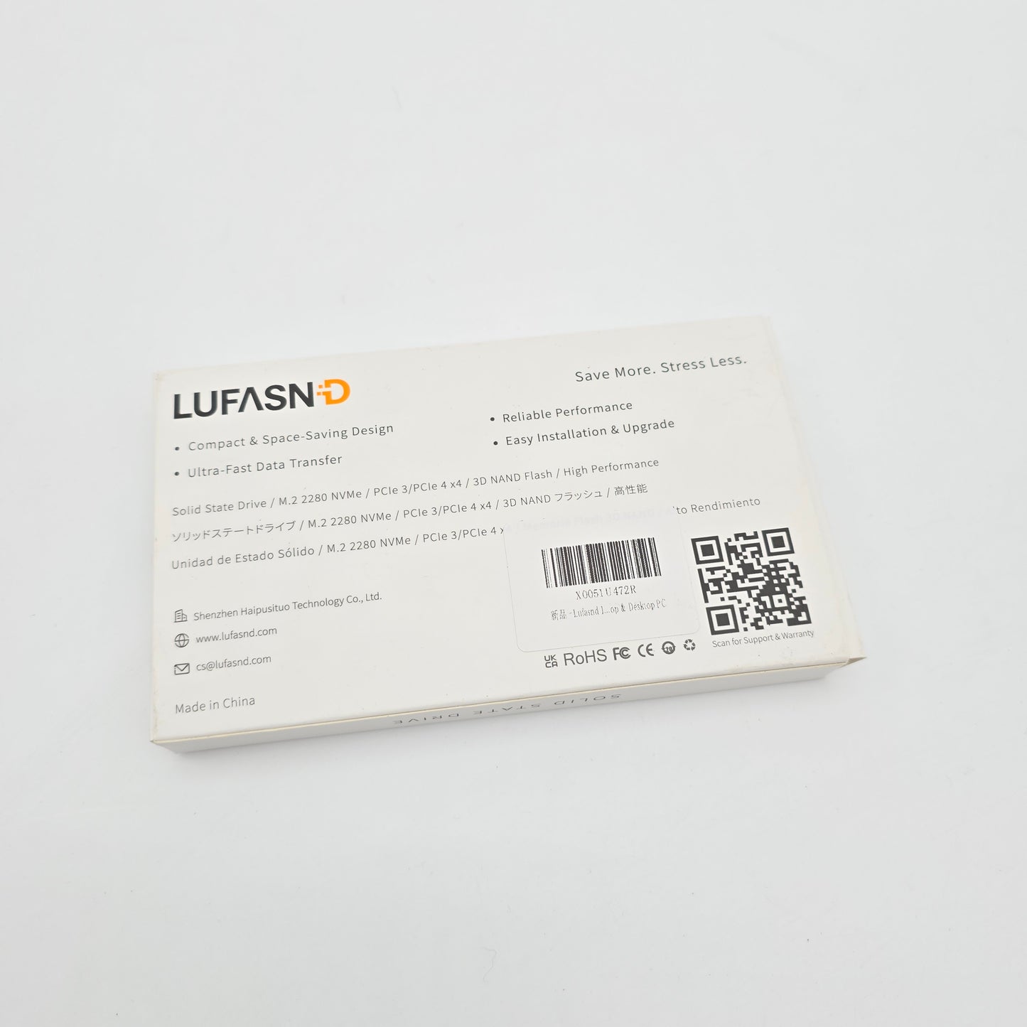 Lufasnd 1TB M.2 NVMe SSD Storage, Gen 3 PCIe NVMe