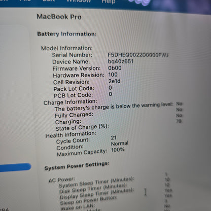 Apple Macbook Pro 14-inch M4 Pro, 48GB RAM, 512GB SSD, TouchID, Like New Laptop, Space Black