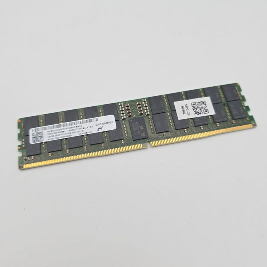 Micron 128GB Engineering Sample DDR5, 6400MHz, RDIMM Server Workstation Memory RAM