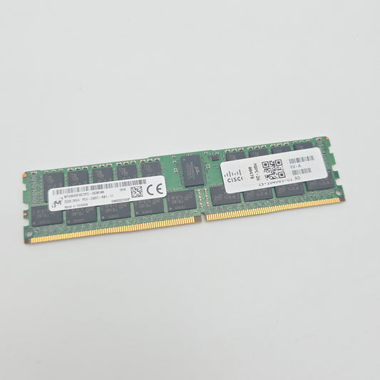 Micron 32GB DDR4, 2400MHz, UDIMM Server Workstation Memory RAM