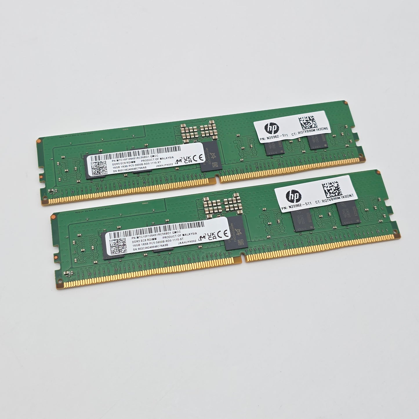 Micron 32GB DDR5, 5600MHz, Desktop Gaming Memory RAM (2x16GB)