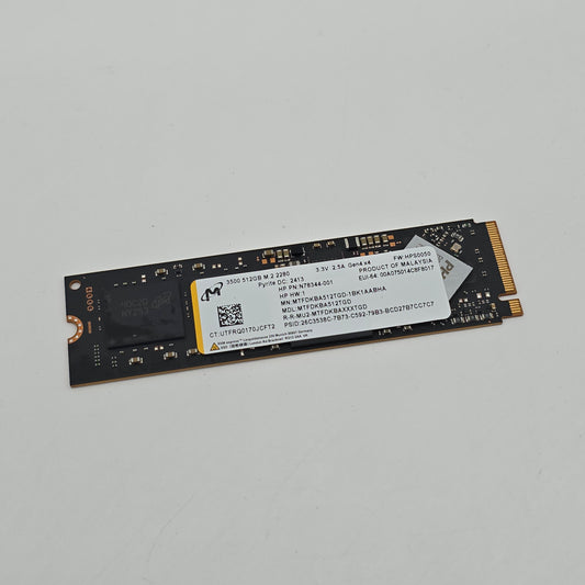 Micron 3500 512GB M.2 NVMe Gen4 SSD, Internal Gaming Solid State Drive Storage