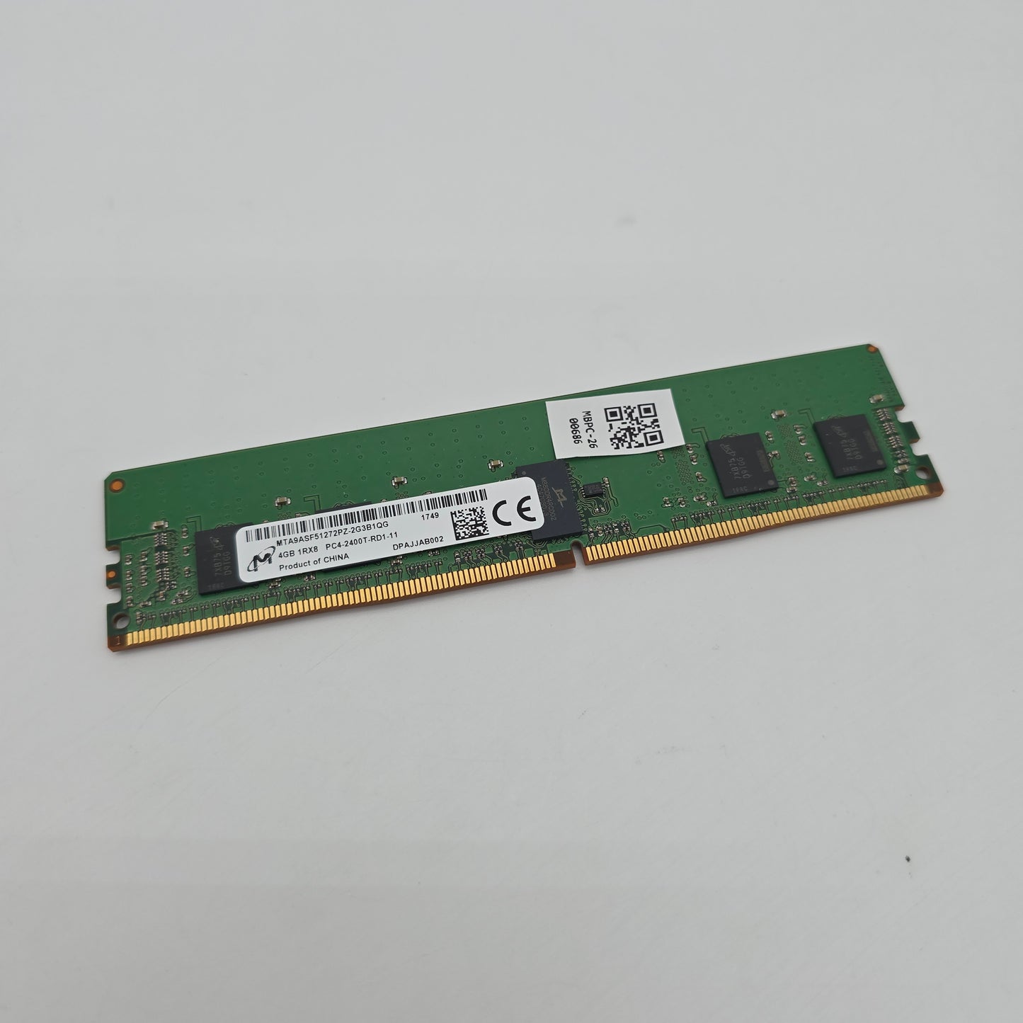 Micron 4GB DDR4, 2400MHz, Server Workstation Memory RAM (1x4GB)