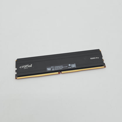 Micron Crucial DDR5 Pro 32GB DDR5, 5600MHz, CL46, Desktop Gaming Memory RAM (1x32GB)