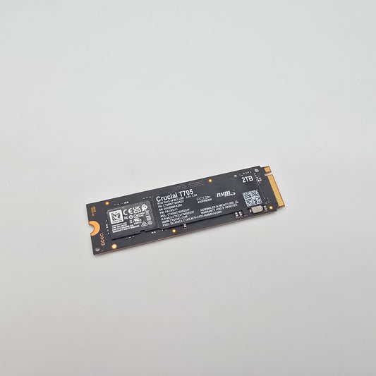 Micron Crucial T705 2TB, NVMe SSD Storage