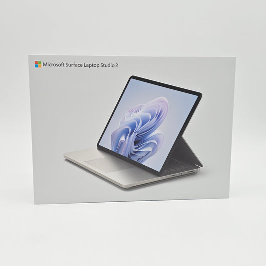 Microsoft Surface Laptop Studio 2, RTX 4060, Intel Core i7-13700H, 64GB DDR5, 2TB NVMe, 14.4" 1600p 120Hz Windows Laptop