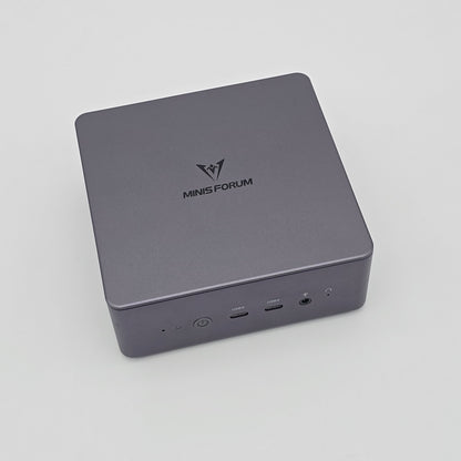 Minisforum UM790 Pro Barebone Mini PC, AMD Ryzen 9 7940HS, AMD Radeon 780M, Compact Desktop Computer
