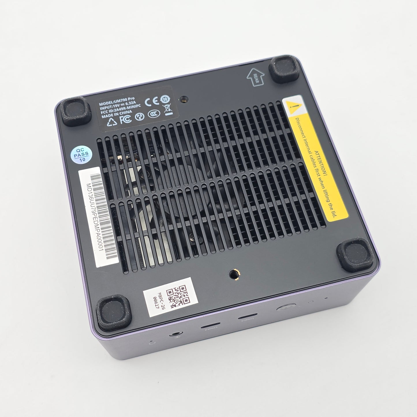 Minisforum UM790 Pro Barebone Mini PC, AMD Ryzen 9 7940HS, AMD Radeon 780M, Compact Desktop Computer