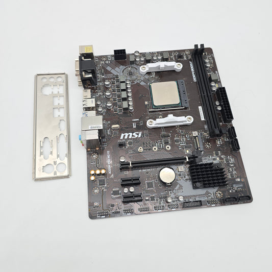 MSI A320M Pro-M2 V2 Gaming Motherboard, AMD Ryzen 3 2300X Processor CPU Combo